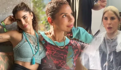 Kanserle mücadele eden Irmak Ünal saçlarını kazıttı