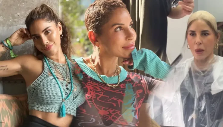 Kanserle mücadele eden Irmak Ünal saçlarını kazıttı