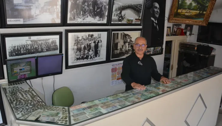 50 ülkenin parasını dükkanında sergiliyor: Manisalı fotoğrafçının koleksiyon tutkusu