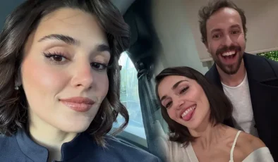 Hande Erçel’den yeni pozlar: İki Dünya Bir Dilek setinden paylaştı