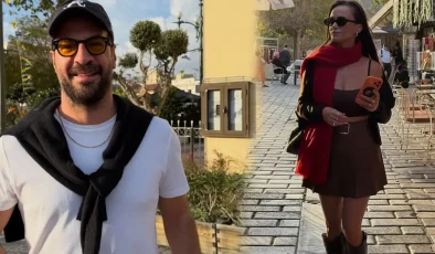 Atina’da aşka geldiler: Hande Soral ile İsmail Demirci’den tatil pozu