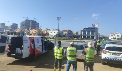 İskele’de ilk kez ortak yol denetimi yapıldı