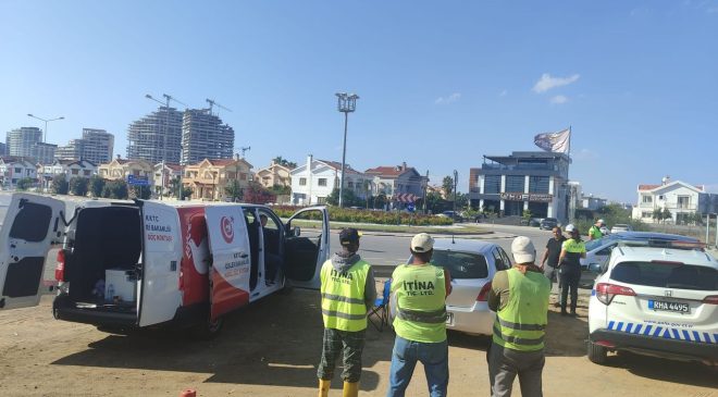 İskele’de ilk kez ortak yol denetimi yapıldı