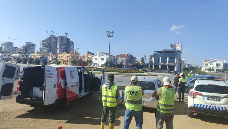 İskele’de ilk kez ortak yol denetimi yapıldı