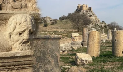 Çukurova’nın Efes’i Kastabala Antik Kenti’nde yeni masklar ortaya çıkarıldı