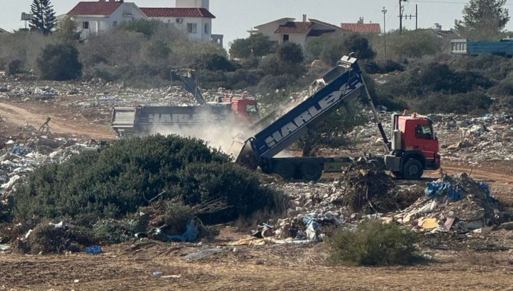 Moloz döken iki şirkete ceza