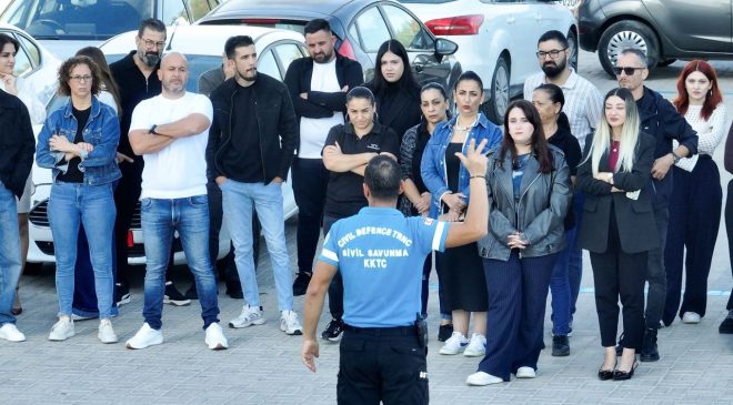 NorthernLAND Construction’da Deprem, Yangın ve İlkyardım Farkındalık Eğitimi yapıldı