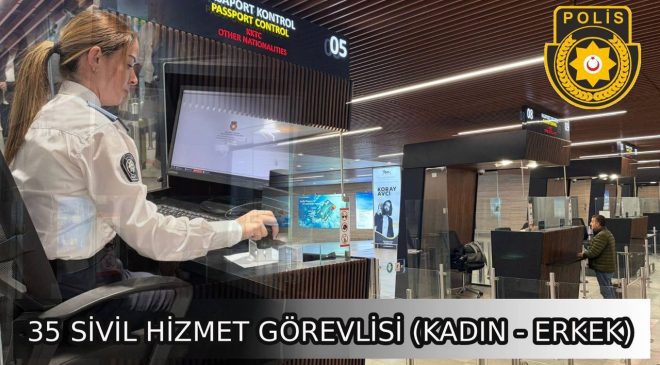 Polis Genel Müdürlüğü bünyesinde 35 kişilik bilgisayar operatörü münhali için başvurular sürüyor