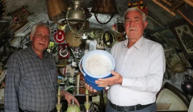 Hasta olan babaannesi için Erciyes’ten kar getirtti