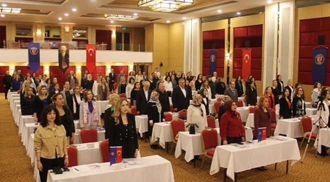 HÜR-İŞ, TÜRK-İŞ’in Kadına Yönelik Şiddetle Mücadele Semineri’ne katıldı