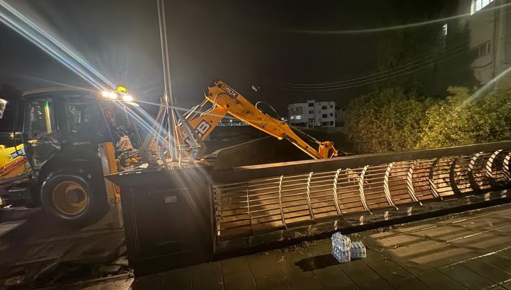 Harmancı: “Ekipler, üç kritik noktada yoğun çaba harcadı”