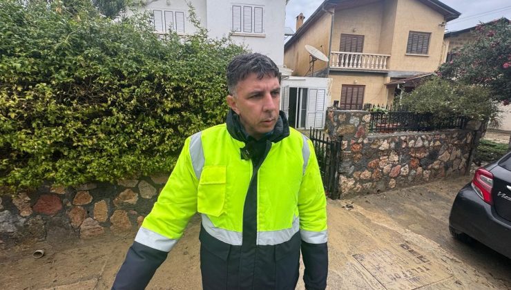 Amcaoğlu: “Derelerin seviyelerinde bir miktar yükselme var, gelişmeleri sürekli takip ediyoruz”