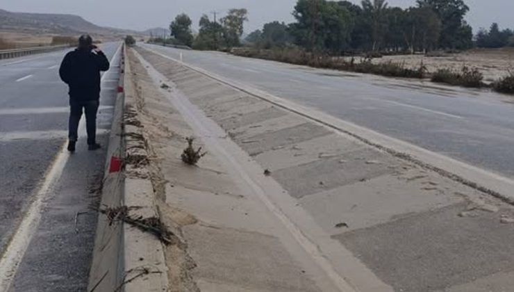 Lefkoşa – Güzelyurt ana yolu Serhatköy üst geçiti Güzelyurt gidiş istikameti trafiğe açıldı