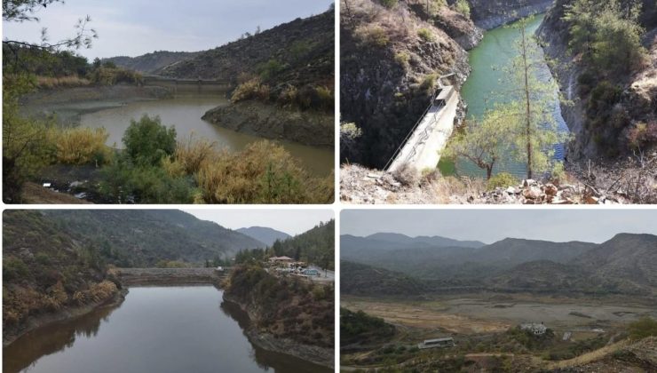 Lefke Belediyesi barajların doluluk oranlarını paylaştı: “Taşkın riski yok”