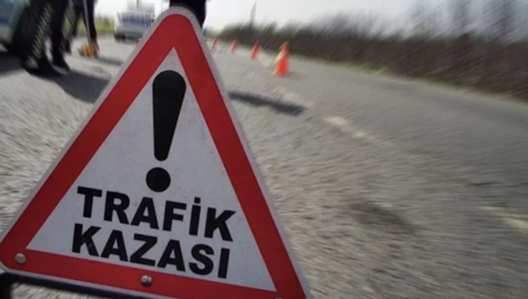 Araç, refüje çıktı