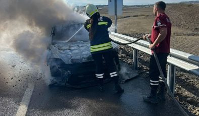 Kısa devre, aracı yaktı