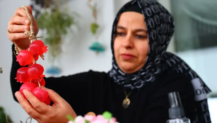 Eğitim aldığı kurslarda şimdi usta öğretici oldu