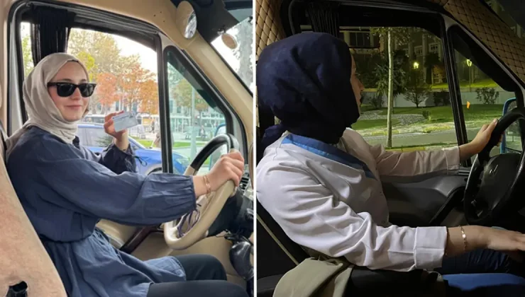 Sabah ebelik yapıyor akşam minibüs sürüyor. Şoför Sude’yi görenler dönüp bir daha bakıyor