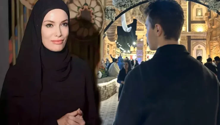Gamze Özçelik’in oğlu Murathan 16 yaşında. “Seni tarifsiz seviyorum”