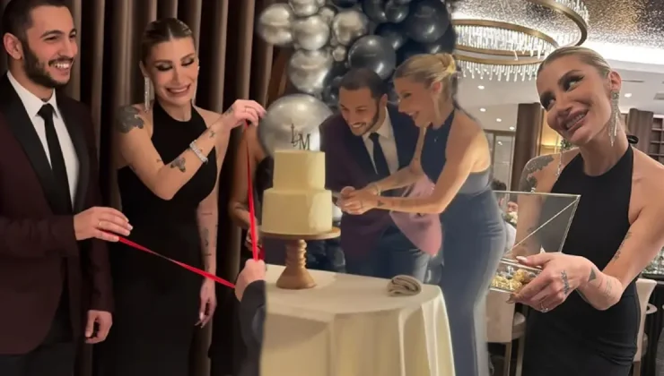 İrem Derici ile Melih Kunukcu nişanlandı. Mutlu günden ilk kareler