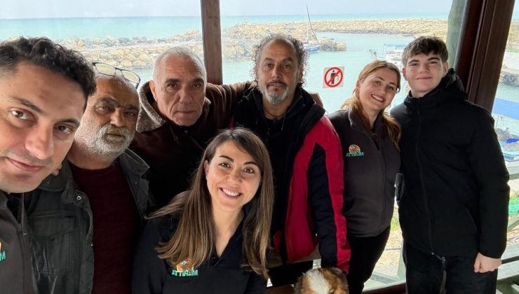 Meritta Deniz Kaplumbağaları Rehabilitasyon Merkezi’nden balıkçılara bayram ziyareti