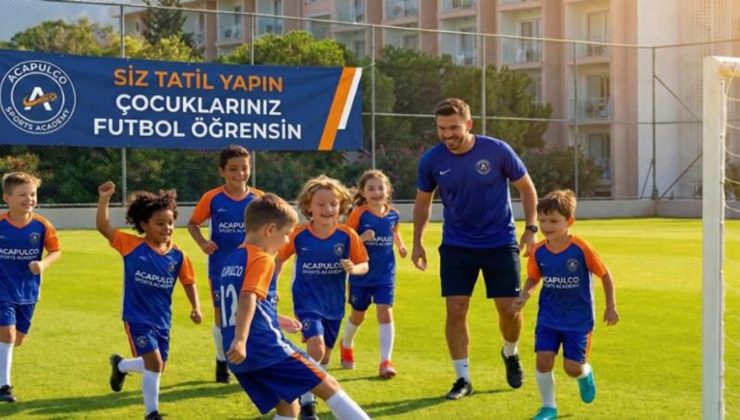 Yaz tatilinde hem eğlence hem eğitimin adresi Acapulco Sports Academy