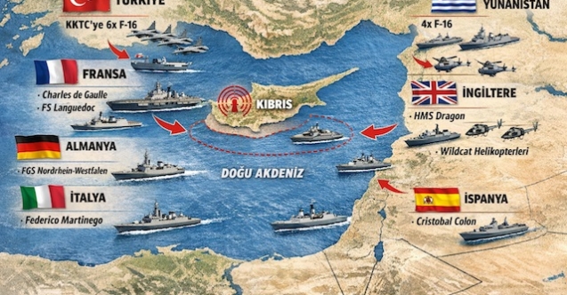 Kıbrıs’a askeri yığınak artıyor