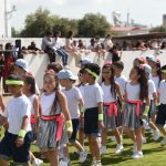 İskele'de 23 Nisan coşkusu... Cumhuriyet Stadyumu'nda gösteriler sunuldu