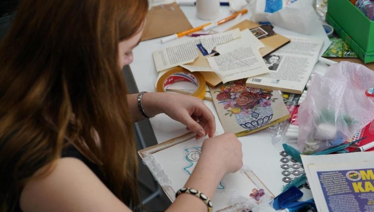 ARUCAD’da düzenlenen Posta Sanatı Atölyesi tamamlandı