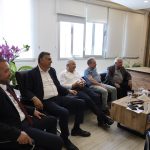 Kıbrıs Türk Belediye Başkanları Derneği’nden Sadıkoğlu’na ziyaret