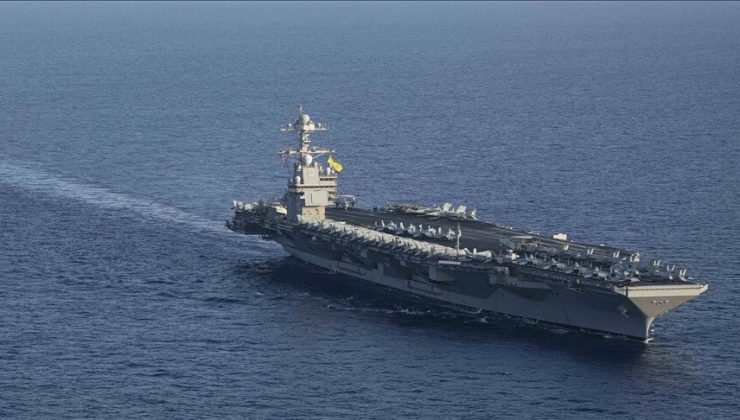 AP: ABD’nin “USS Gerald R. Ford” uçak gemisi tekrar Orta Doğu’da konuşlandırıldı