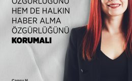 Bağımsızlık Yolu Genel Sekreteri Nazlı: “Basın özgürlüğü Anayasal haktır”