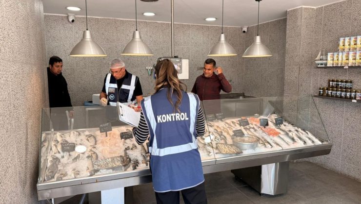 Dört kilo balık imha edildi