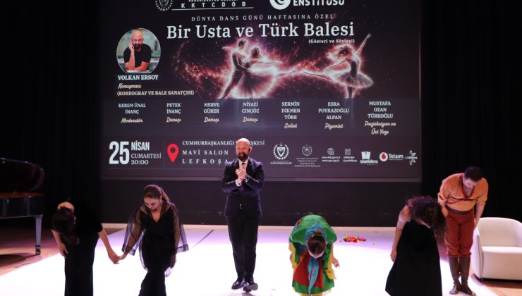 “Bir Usta ve Türk Balesi” Lefkoşa’da gerçekleştirildi