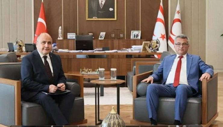Erhürman, Büyükelçi Başçeri ile görüştü