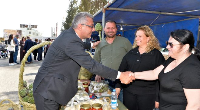 Cumhurbaşkanı Tufan Erhürman, 14. Mormenekşe Enginar Festivali’ne katıldı