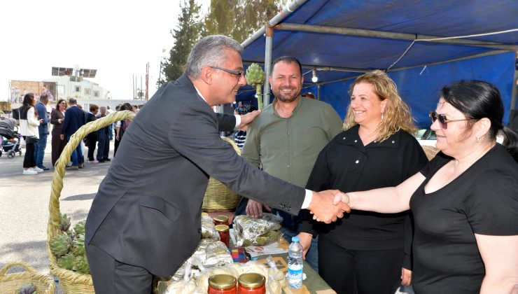 Cumhurbaşkanı Tufan Erhürman, 14. Mormenekşe Enginar Festivali’ne katıldı
