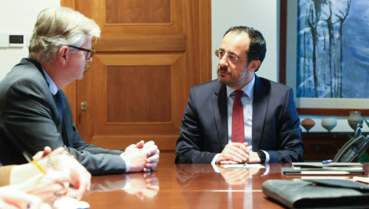 Hristodulidis Lacroix ile görüştü