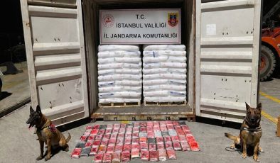 İstanbul’da 106 kilogram kokain ele geçirildi