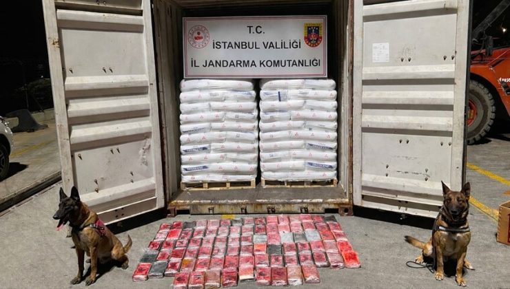 İstanbul’da 106 kilogram kokain ele geçirildi