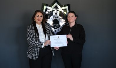 KAÜSEM Yunanca kurs programını tamamlayanlara sertifikaları verildi