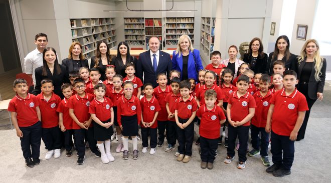 Öztürkler, Güzelyurt Barış İlkokulu öğrencilerini kabul etti