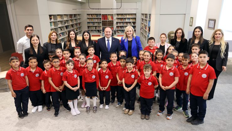 Öztürkler, Güzelyurt Barış İlkokulu öğrencilerini kabul etti