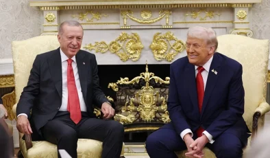 TC Cumhurbaşkanı Erdoğan, ABD Başkanı Trump’la telefonda görüşerek geçmiş olsun dileklerini iletti