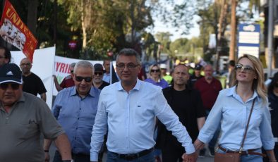 1 Mayıs ara bölgede iki toplumlu etkinlikle kutlandı