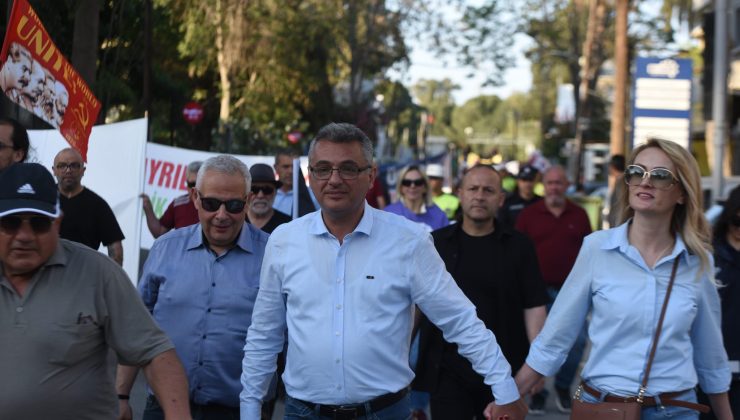 1 Mayıs ara bölgede iki toplumlu etkinlikle kutlandı