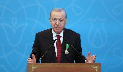 TC Cumhurbaşkanı Erdoğan, Kazakistan Cumhurbaşkanı Tokayev ile ortak basın toplantısında konuştu: