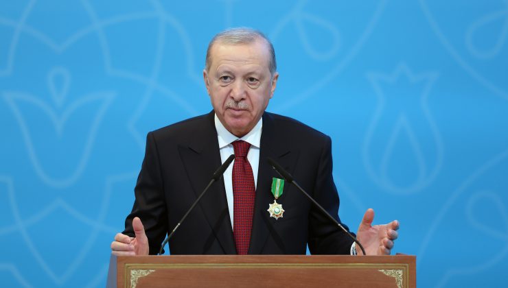 TC Cumhurbaşkanı Erdoğan, Kazakistan Cumhurbaşkanı Tokayev ile ortak basın toplantısında konuştu: