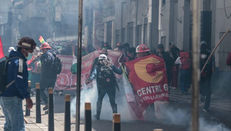 Bolivya’da hükümet karşıtı protestolarda 57 kişi gözaltına alındı