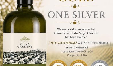 Vadili bölgesinde üretim yapan Oliva Gardens, İstanbul’daki uluslararası yarışmadan 3 ödülle döndü